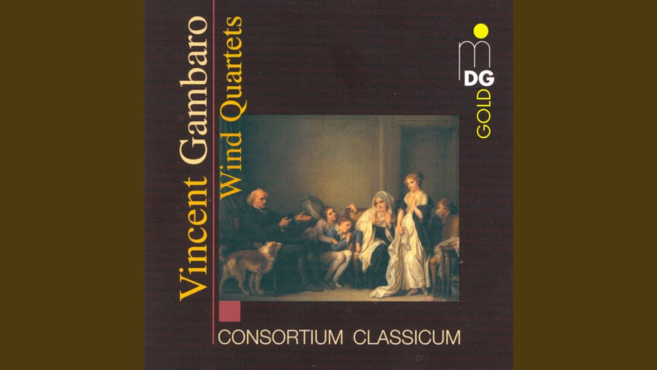 Quatuor Concertant No. 1 for Flute, Clarinet, Horn and Bassoon in E-Flat Major: I. Allegro