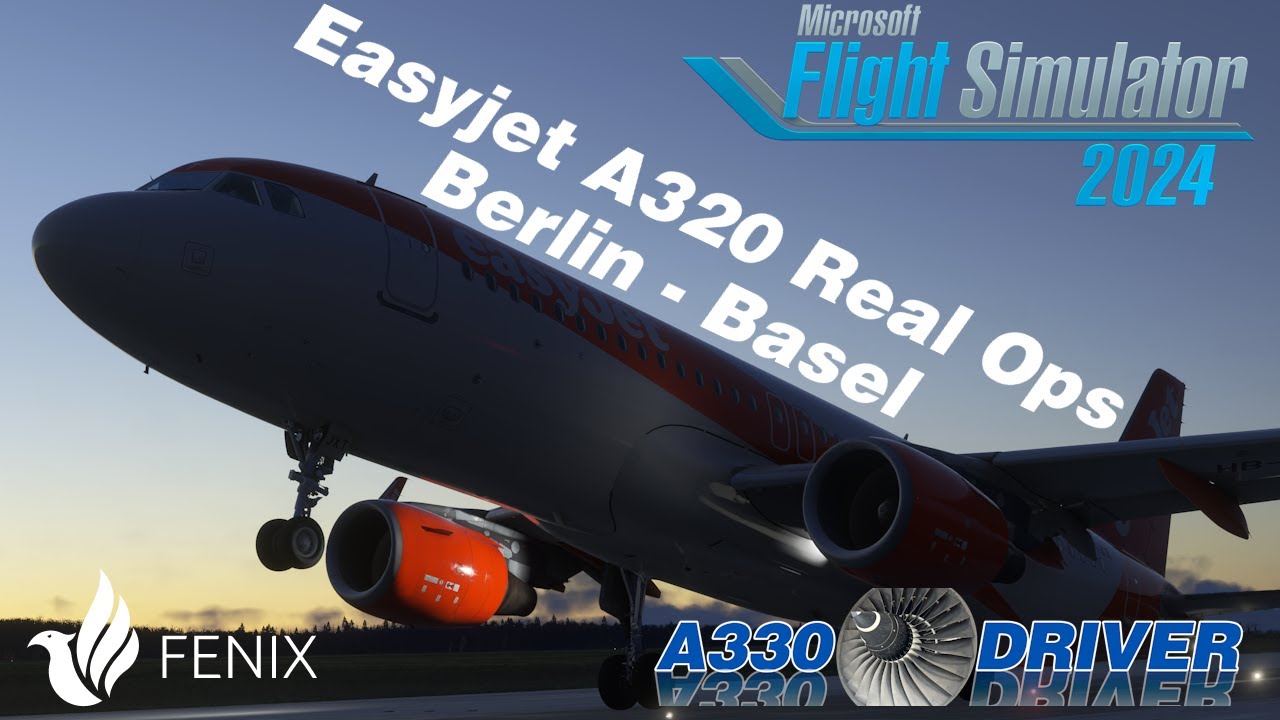 Easyjet A320 Real Ops | Berlin - Basel on VATSIM | Real Airbus Pilot