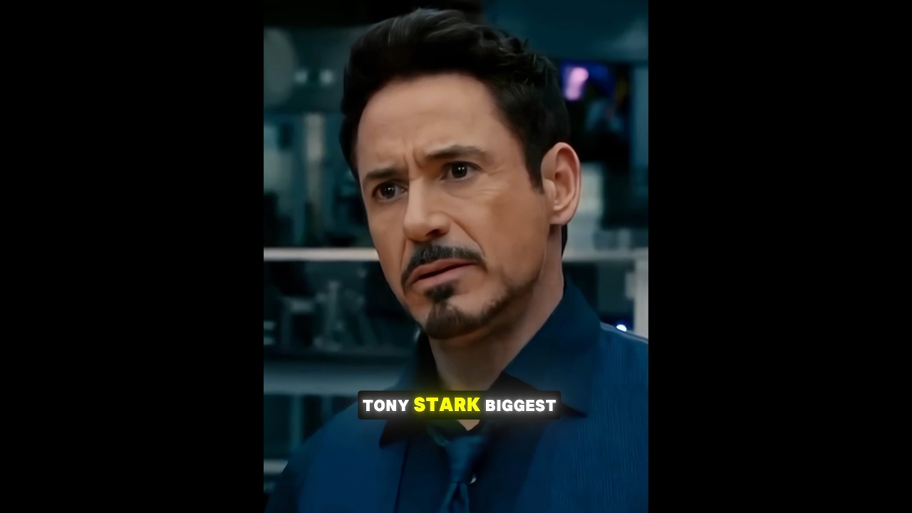 He Broke the Tony Stark Biggest Rule💀 #ironman #marvel #avenegers #mcu #didyouknow