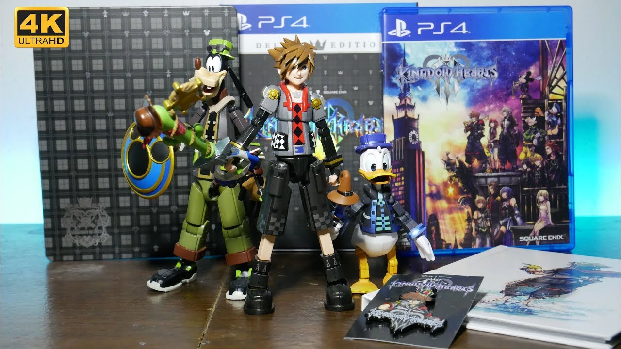 Unboxing: Bring Arts Toy Story Sora, Goofy, and Donald from Kingdom Hearts 3 Deluxe Edition