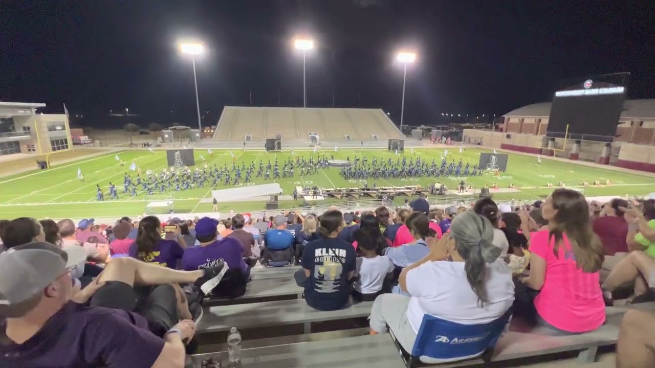 Tomball Memorial H.S marching band 10/8/22 @ Lonestar preview finals
