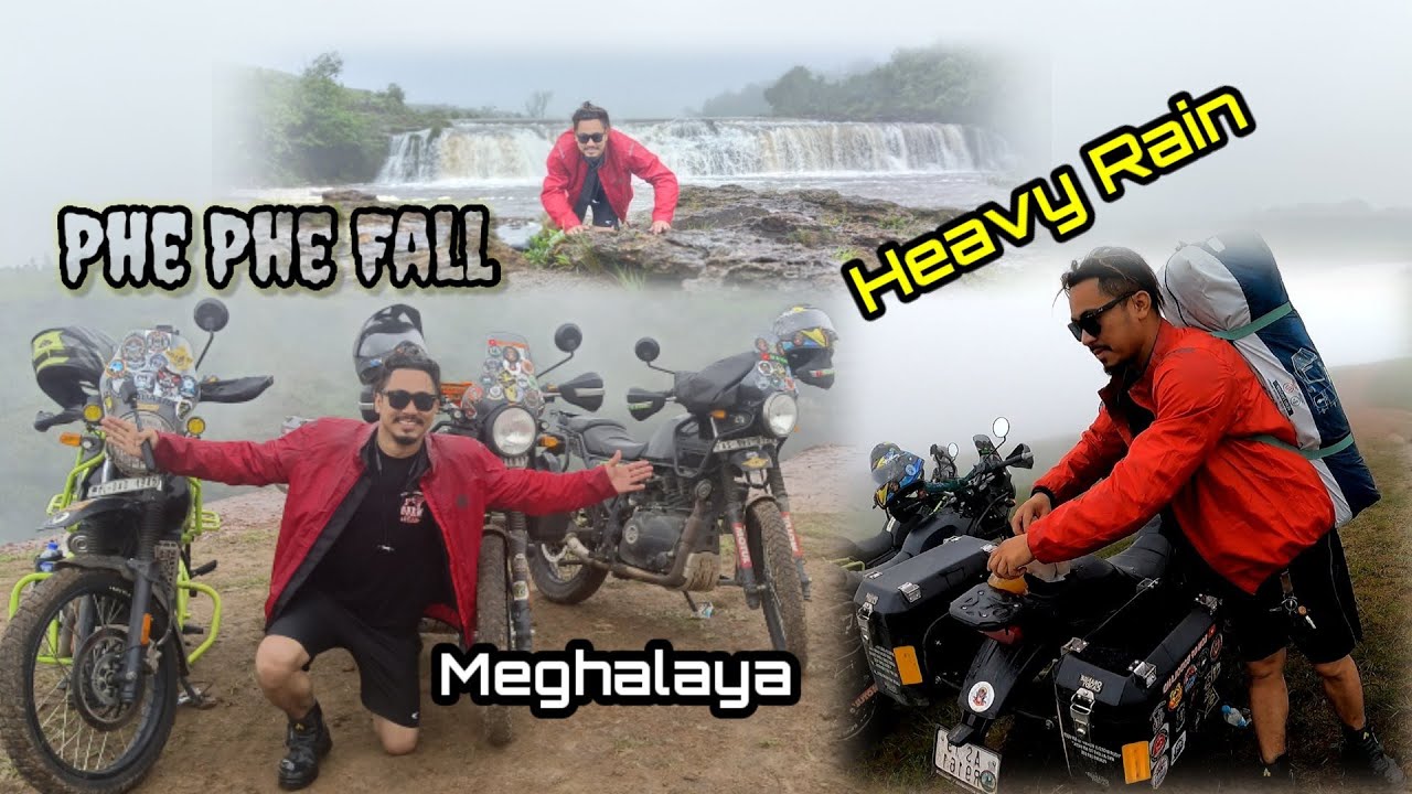 Phe Phe fall 🌊🌊❤️🔥 || Heavy Rain Fall 💦💦 #jowai #meghalaya #shillong #explore #northeast #waterfall