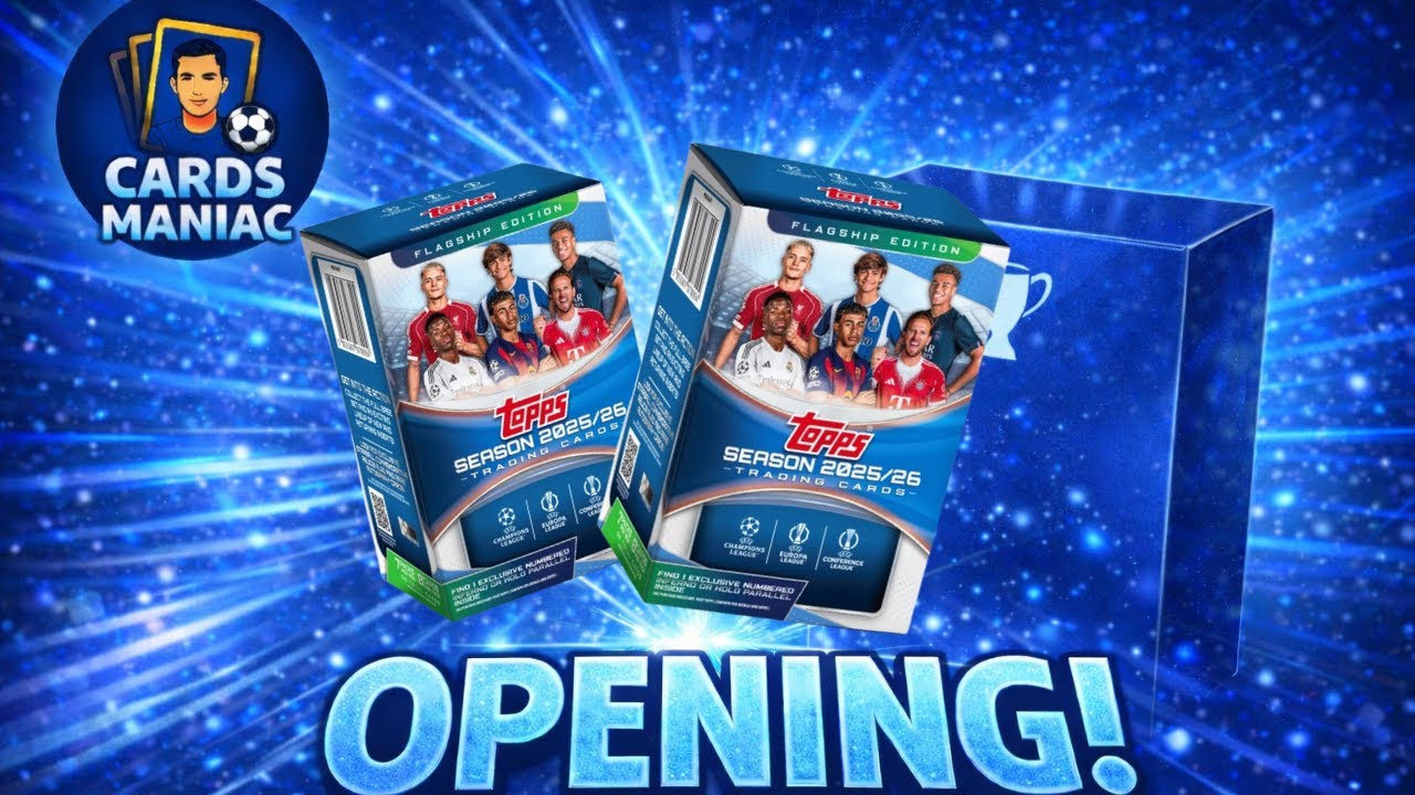2x Topps UEFA Club Competitions - Value BOX