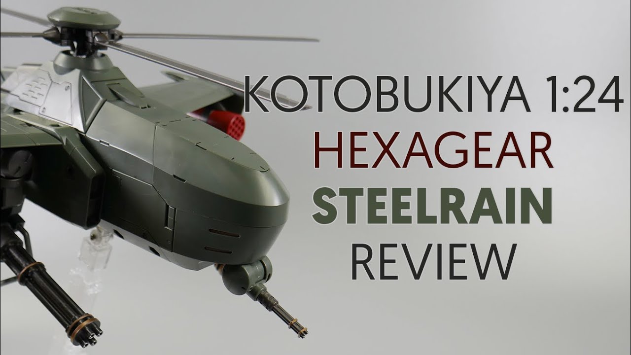 Kotobukiya HexaGear Steelrain Review!