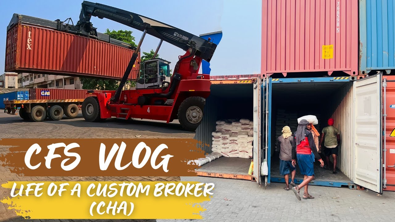 CFS VS CHA || LIFE OF A CUSTOM BROKER (CHA) || MUMBAI || NHAVA SHEVA || CUSTOM CLEARENCE PROCESS