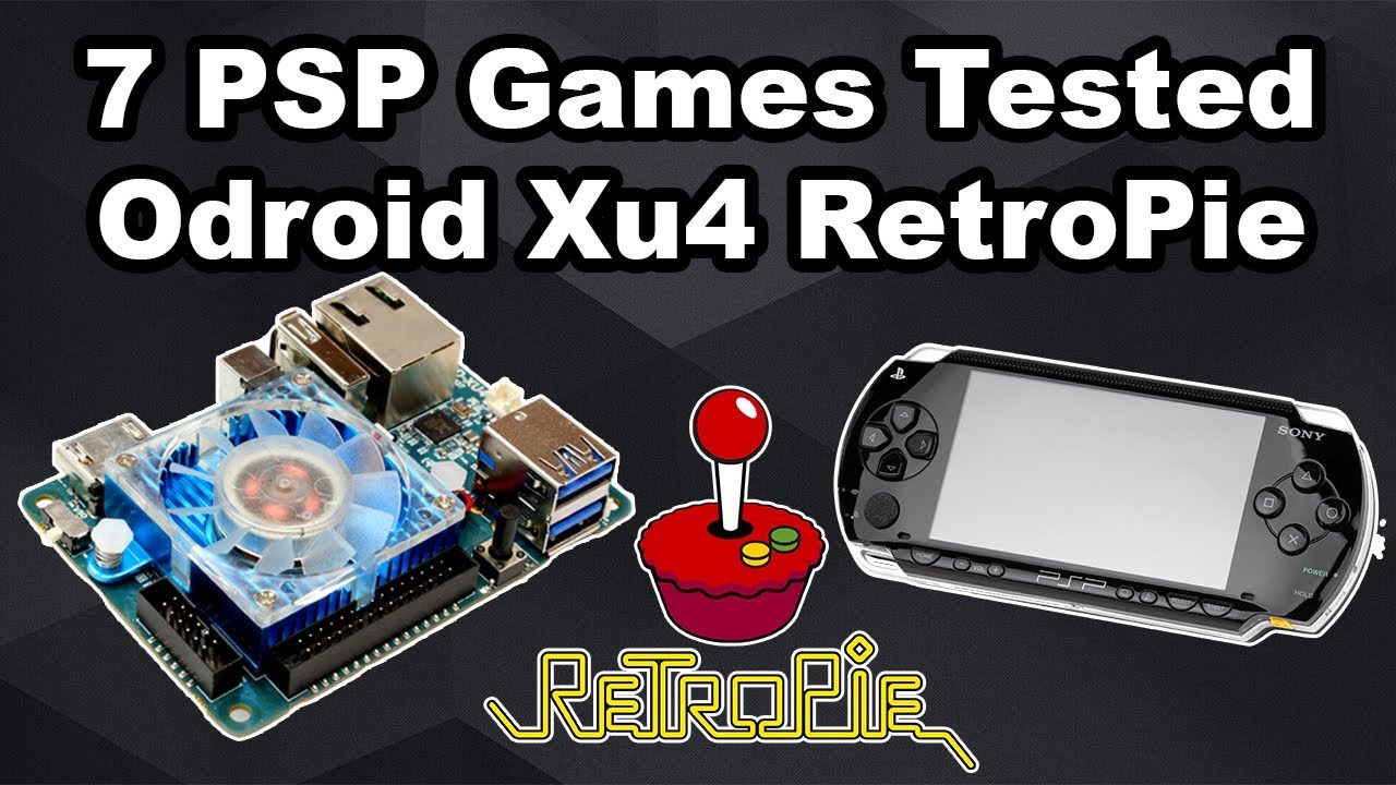 7 PSP Games Tested Odroid Xu4 Running RetroPie