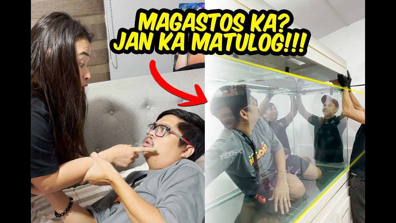 Aquarium na kasya ang tao sa loob #VinFPV