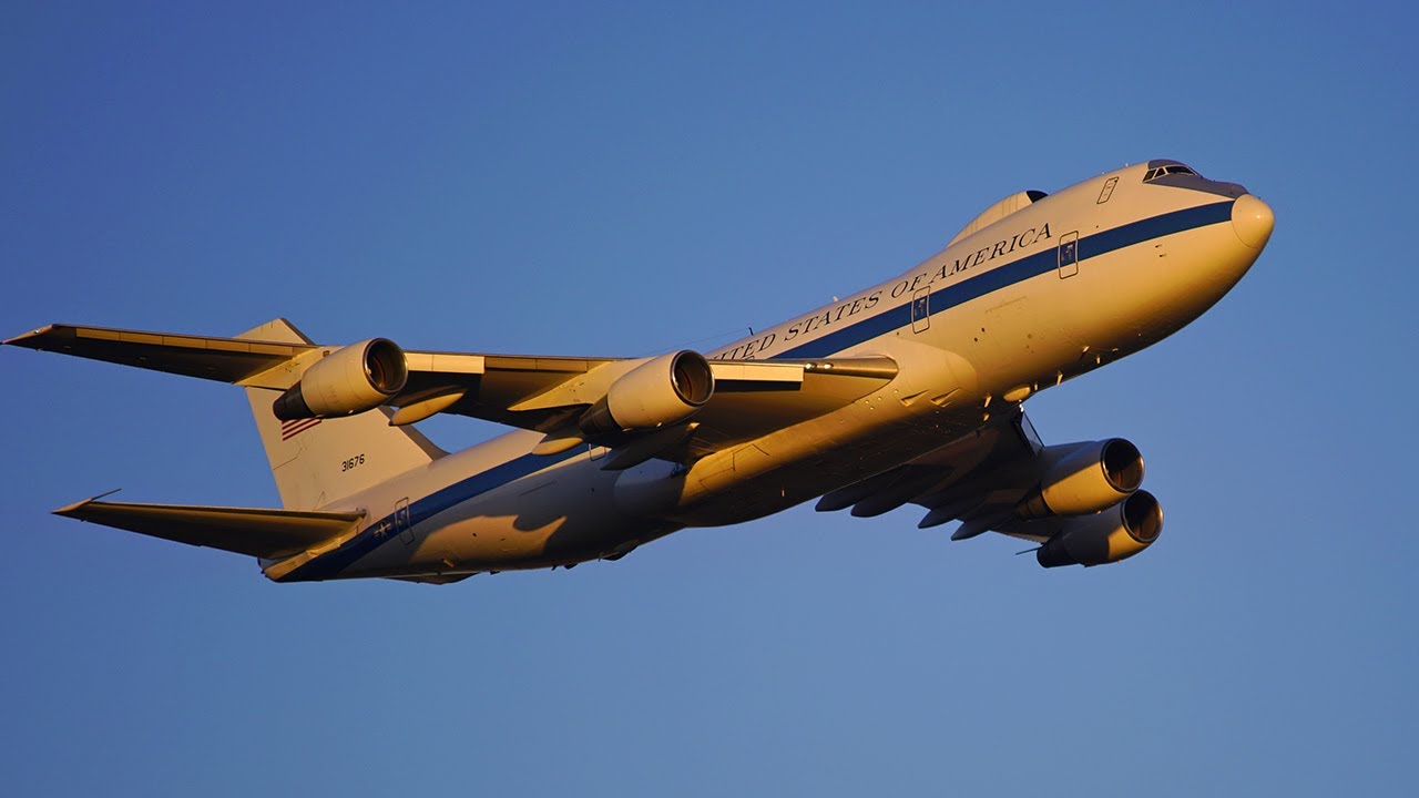 E-4B demo on Friday night at the California Capital Airshow 2018