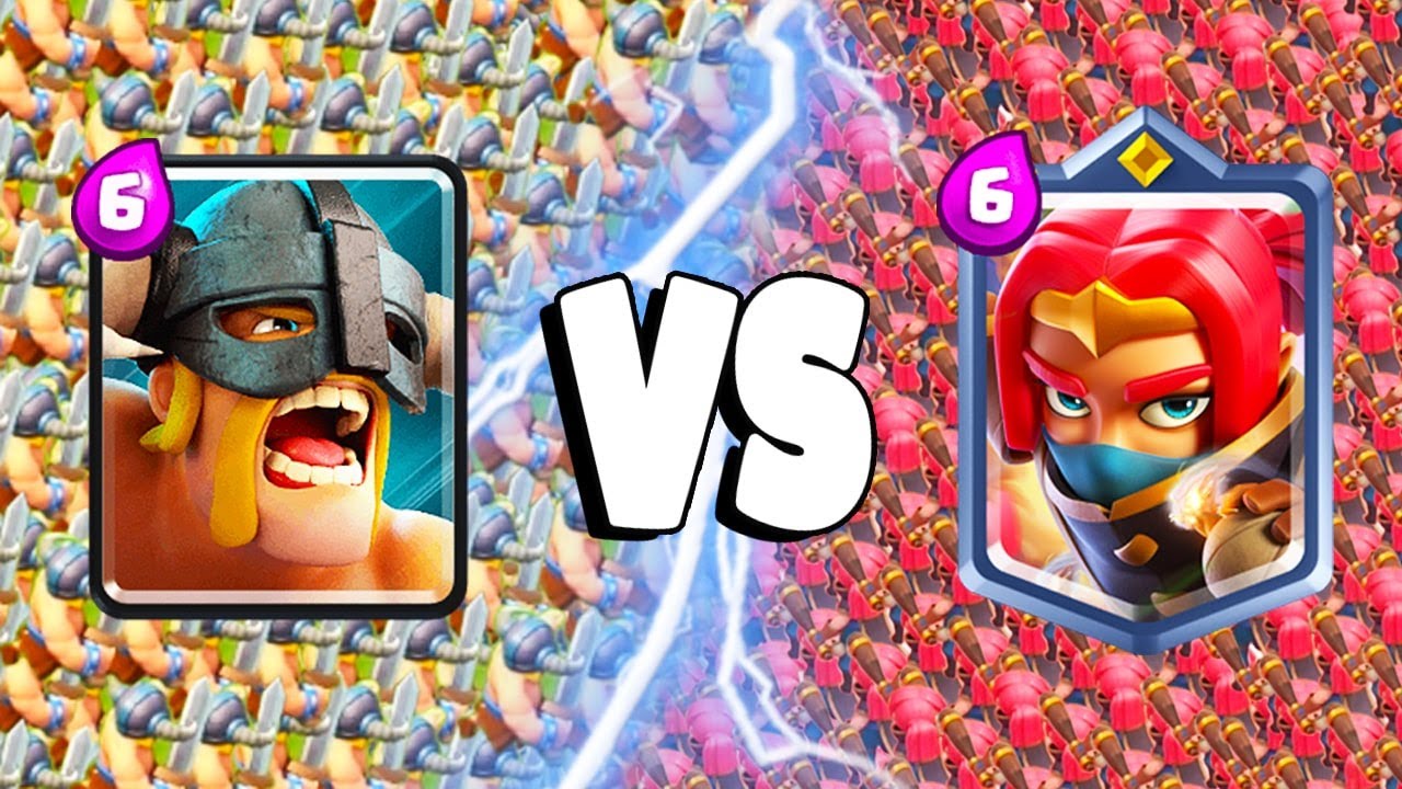 ELITE BARBARIANS VS BOSS BANDIT - Clash Royale Challenge