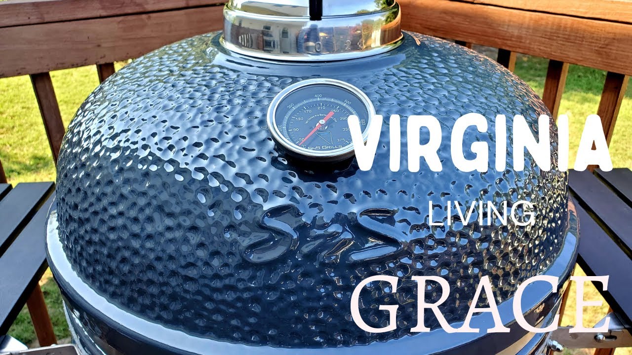 I Won a SnS Grills Kamado! | Review and First Cook on the the SnS Kamado Grill