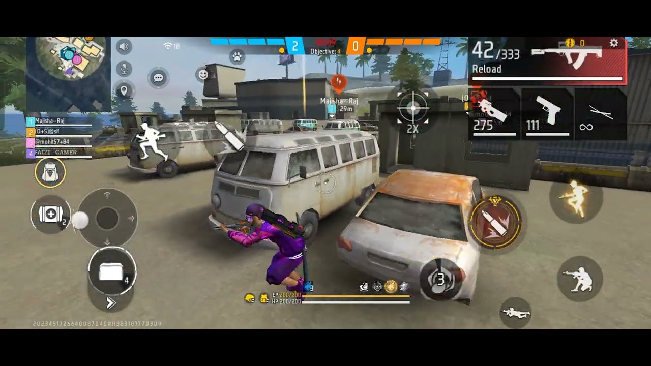 Clash Squad Ranked Game Play ▶️