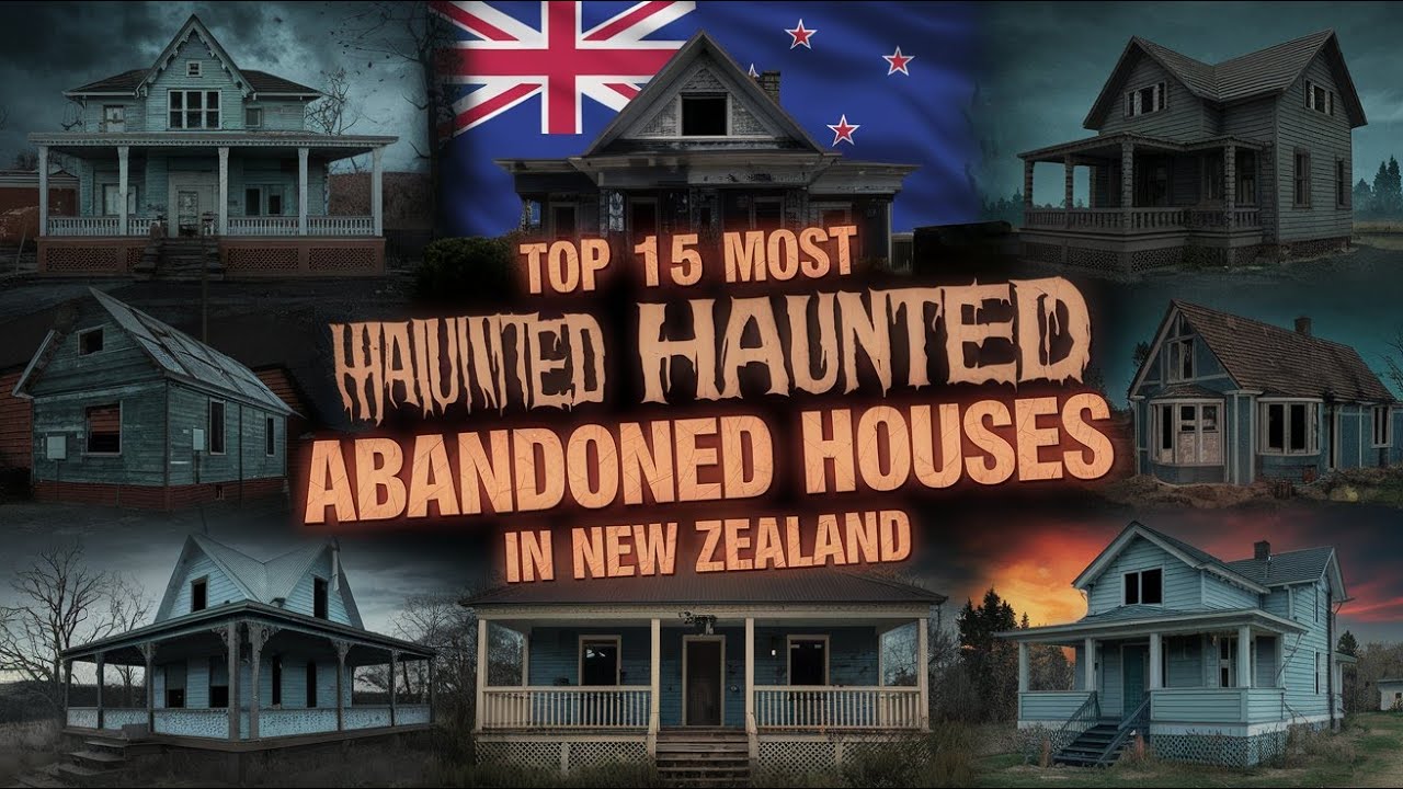 Top 15 Most Haunted Abandoned Houses in New Zealand | Spine-Chilling Tales