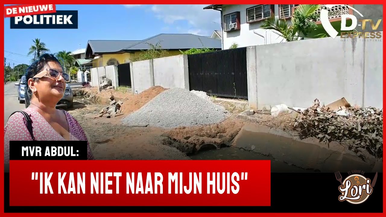 🚀 De Nieuwe Politiek Live • Buurtbewoner in geschil met vifa trading (Suriname)