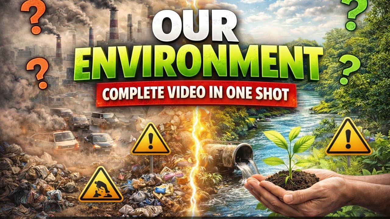 Our Environment| Ecology and Environment in one shot | 