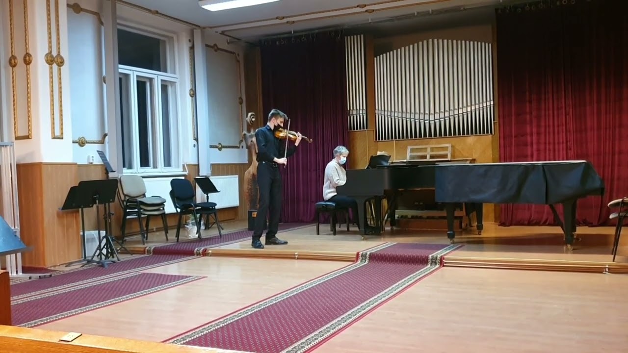 Daniel Pop - Mozart Violin Concerto no. 5, p. 1