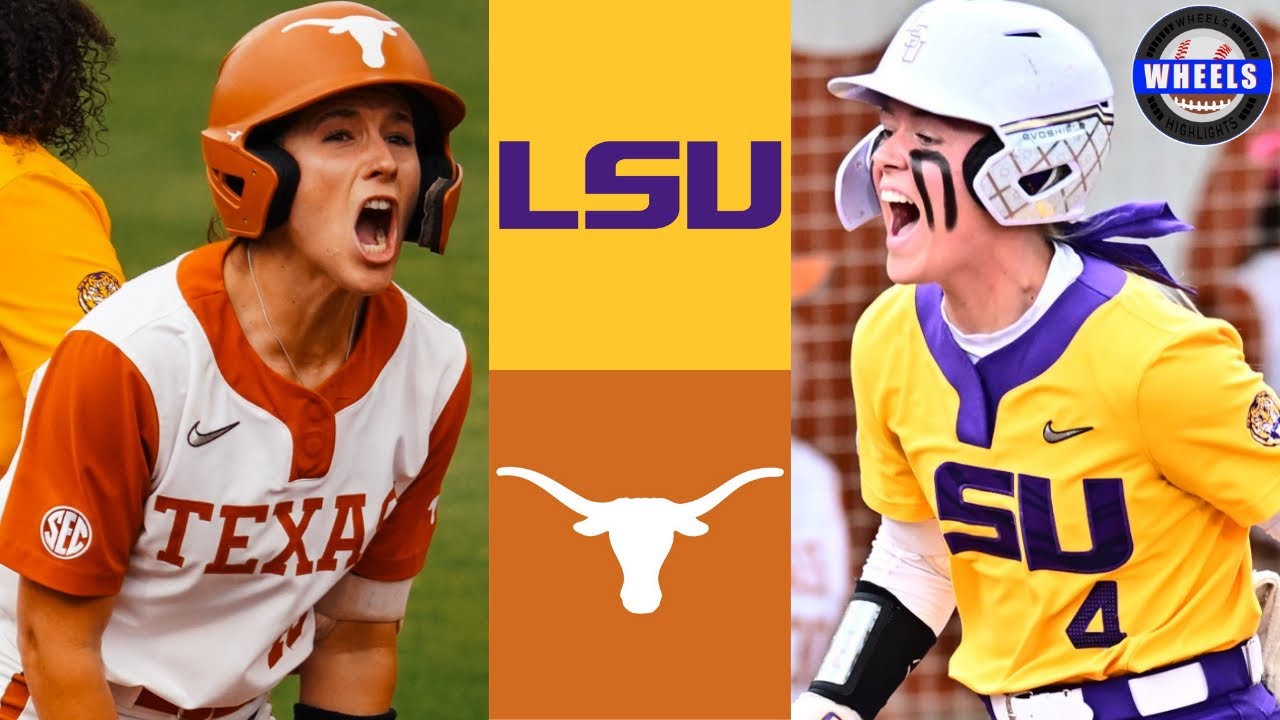 #9 LSU vs #3 Texas (Great Game!) | G3 | 2025 College Softball Highlights