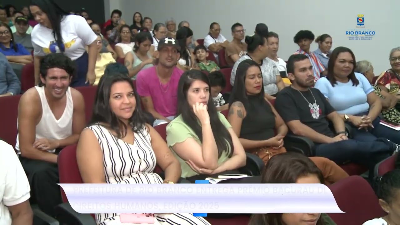 Prefeitura de Rio Branco entrega Prêmio Bacurau de Direitos Humanos edição 2025