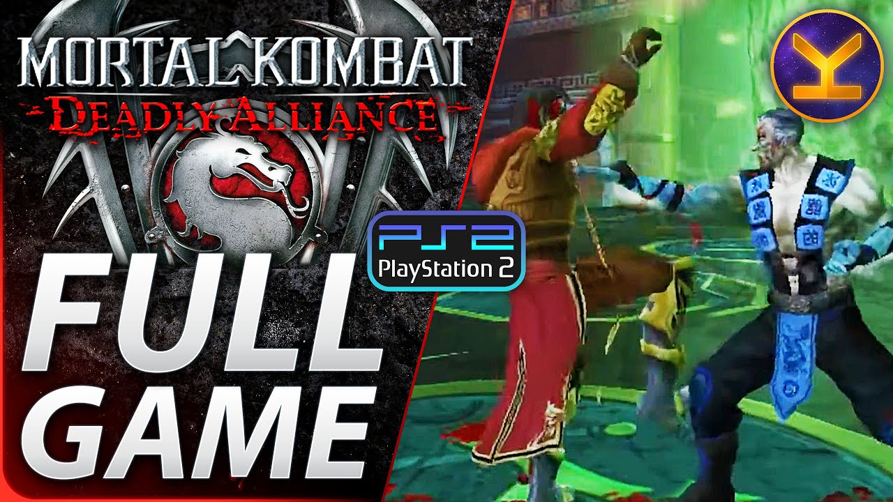 Mortal Kombat: Deadly Alliance (2002) PlayStation 2 - Full Game Arcade Mode Walkthrough (Sub-Zero)