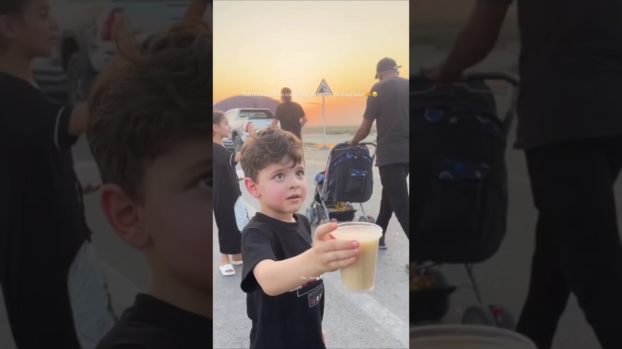 Arbaeen Walk 2025 | Innocent Hearts, Pure Intentions: Kids' Sabeel for Imam Hussain