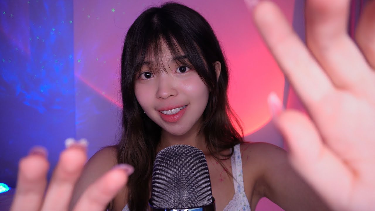 ASMR Mouth Sounds and Tracing your Face