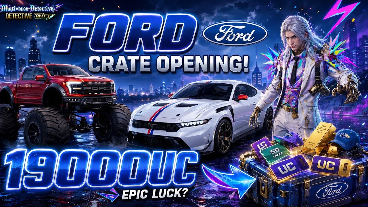 FORD MUSTANG MOTOR CRUISE CRATE OPENING 