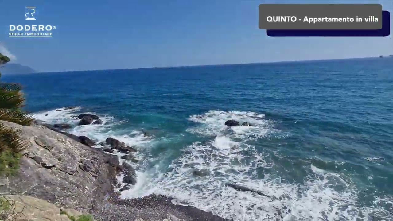 Casa In vendita a Genova Quinto | Appartamento in Villa sul Mare | DODERO STUDIO IMMOBILIARE
