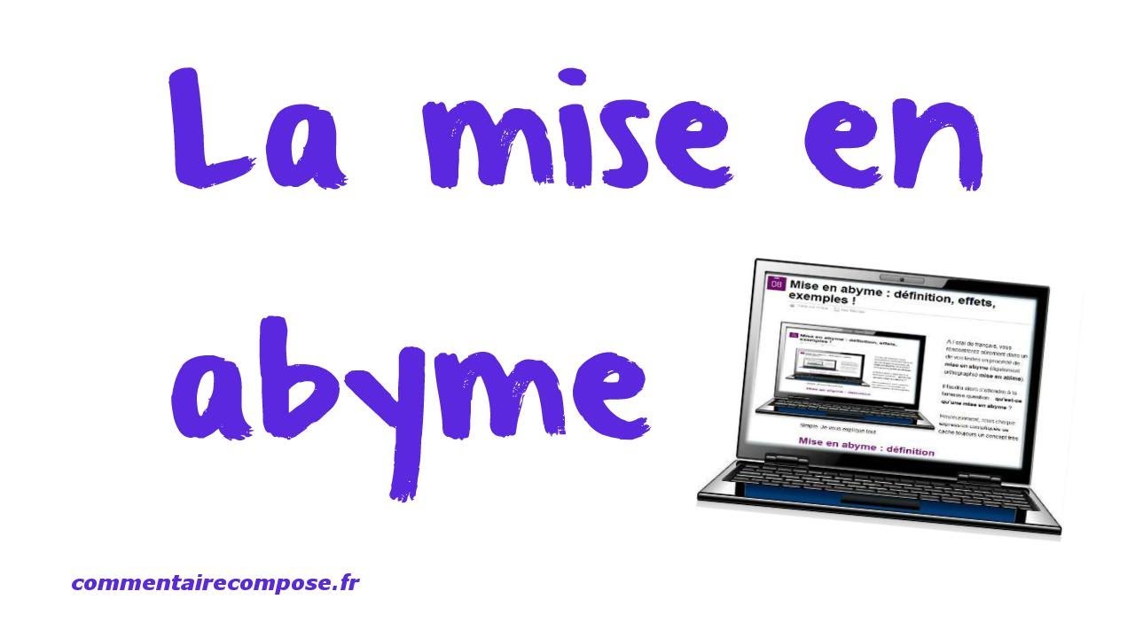mise en abyme : définition