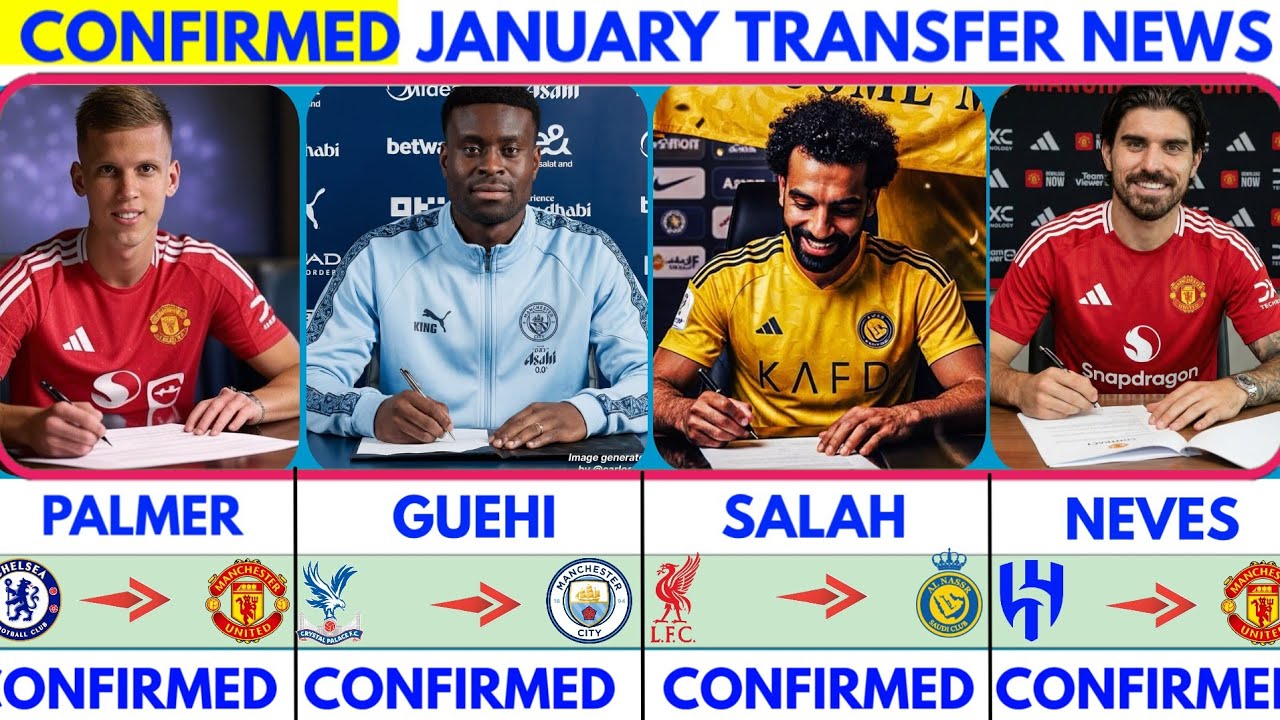 🚨LATEST CONFIRMED TRANSFER NEWS AND RUMOURS TRANSFER NEWS 2026|Salah✔️Guehi✔️Neves✔️Palmer✔️