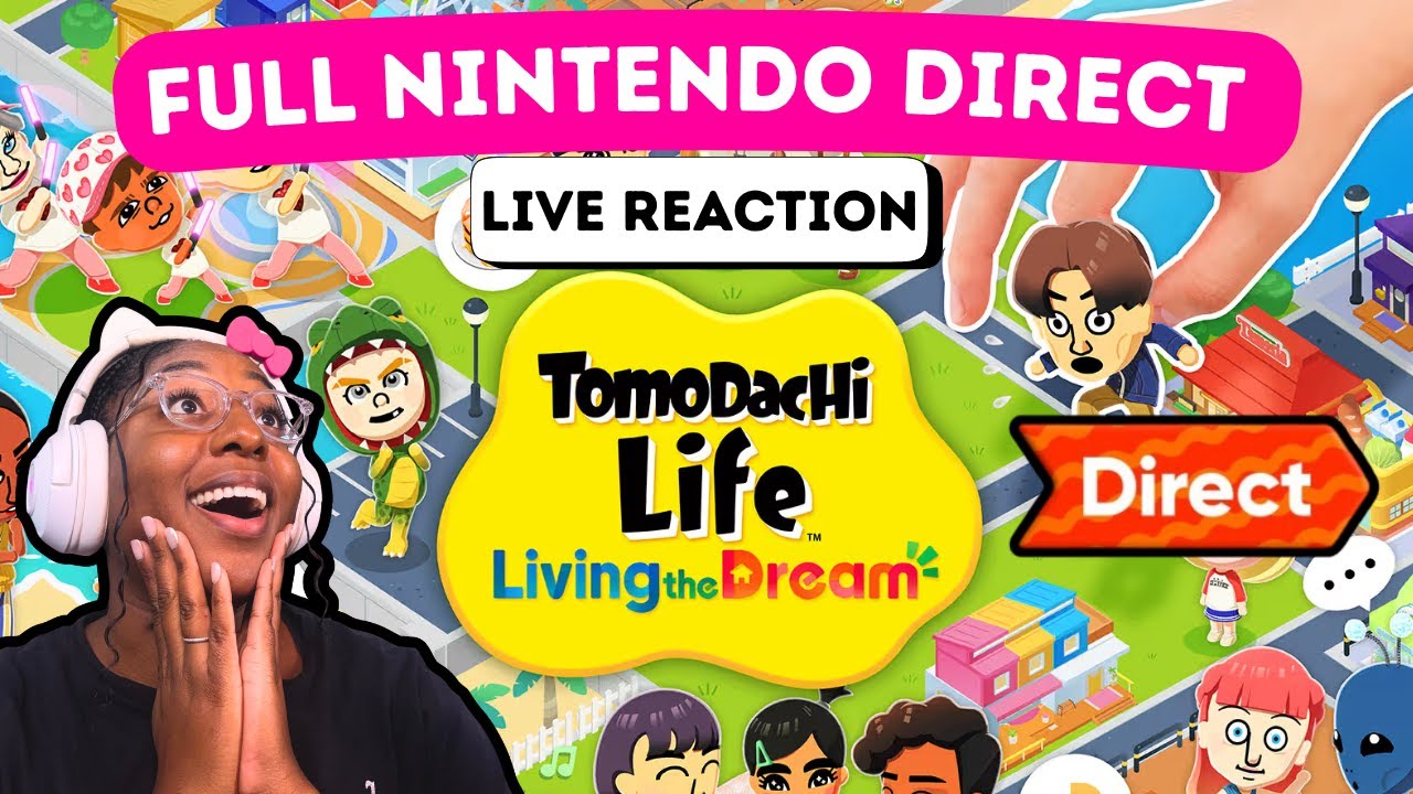FULL Tomodachi Living the Dream Nintendo Direct Reaction (1.29.26) | Tomodachi Is BACK! 🎉