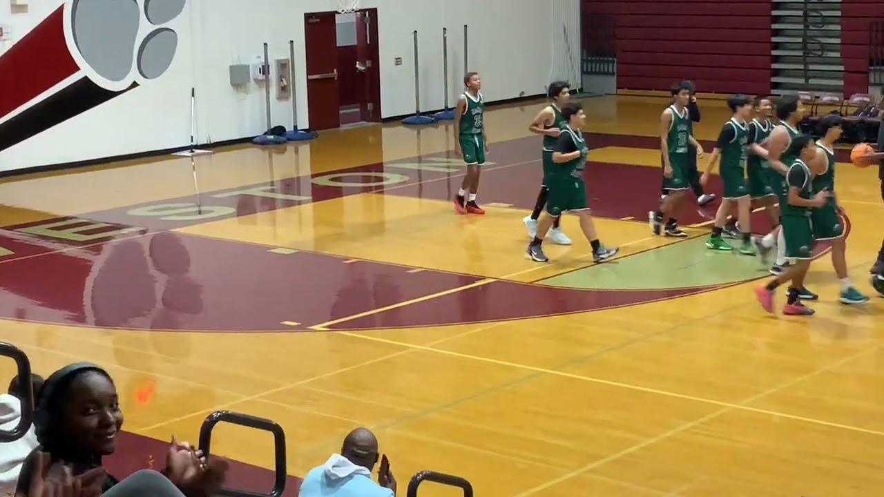 Tyler’s high school game (L)