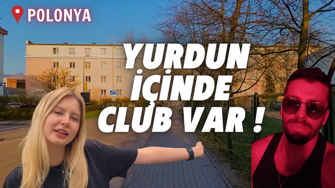 Böyle Öğrenci Yurdu Mu Olur ? | Polonya Erasmus Yurt Turu
