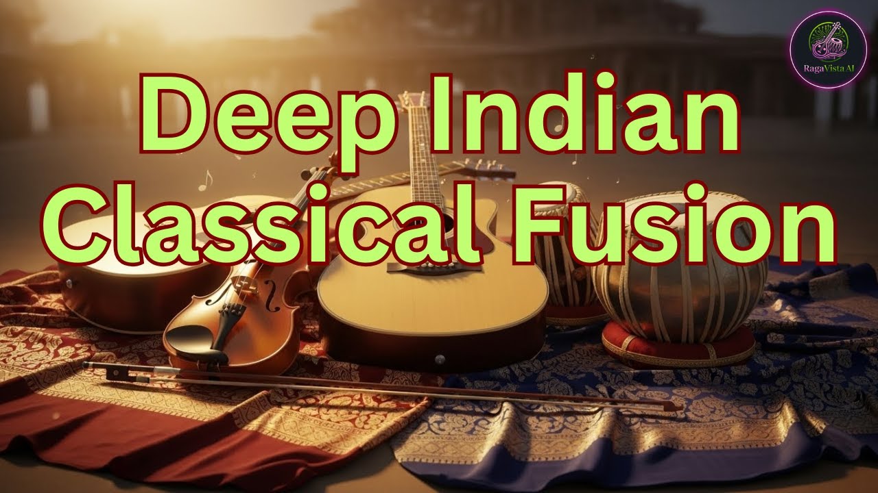 Deep Indian Classical Fusion | Violin & Guitar with Tabla Beats