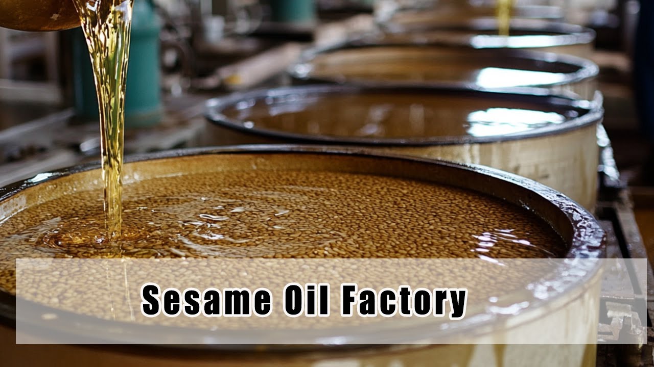 The Process of Making Sesame Oil