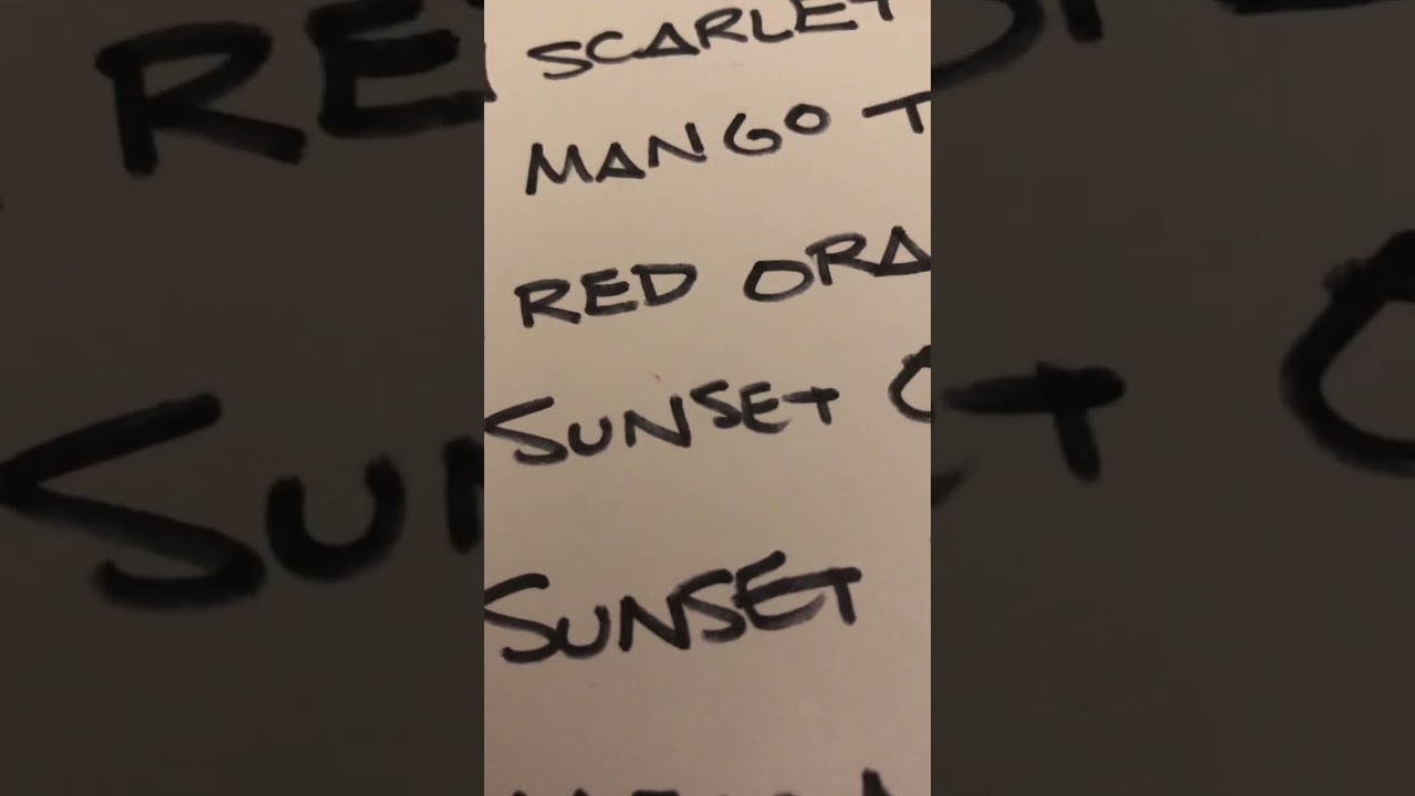 Revealing Crayola Crayons 168 Tub Review and Swatches - Part 1