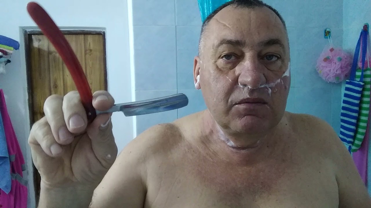 Бритьё опасной бритвой Яхта 1964г