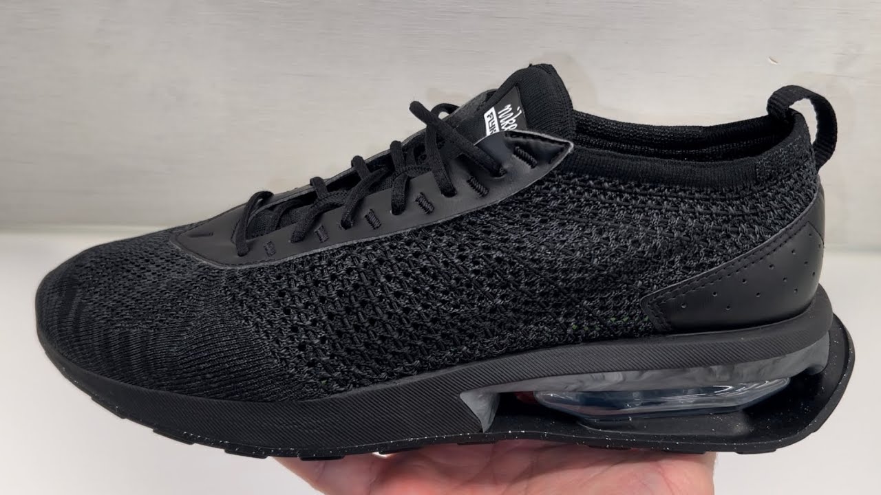 Nike Air Max Flyknit Racer Next Nature Black Shoes