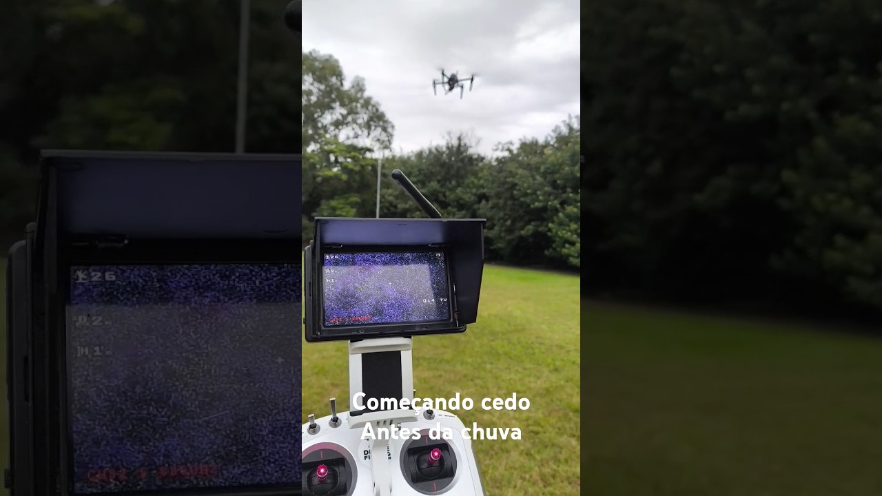 começando o dia cedo, antes da chuva 