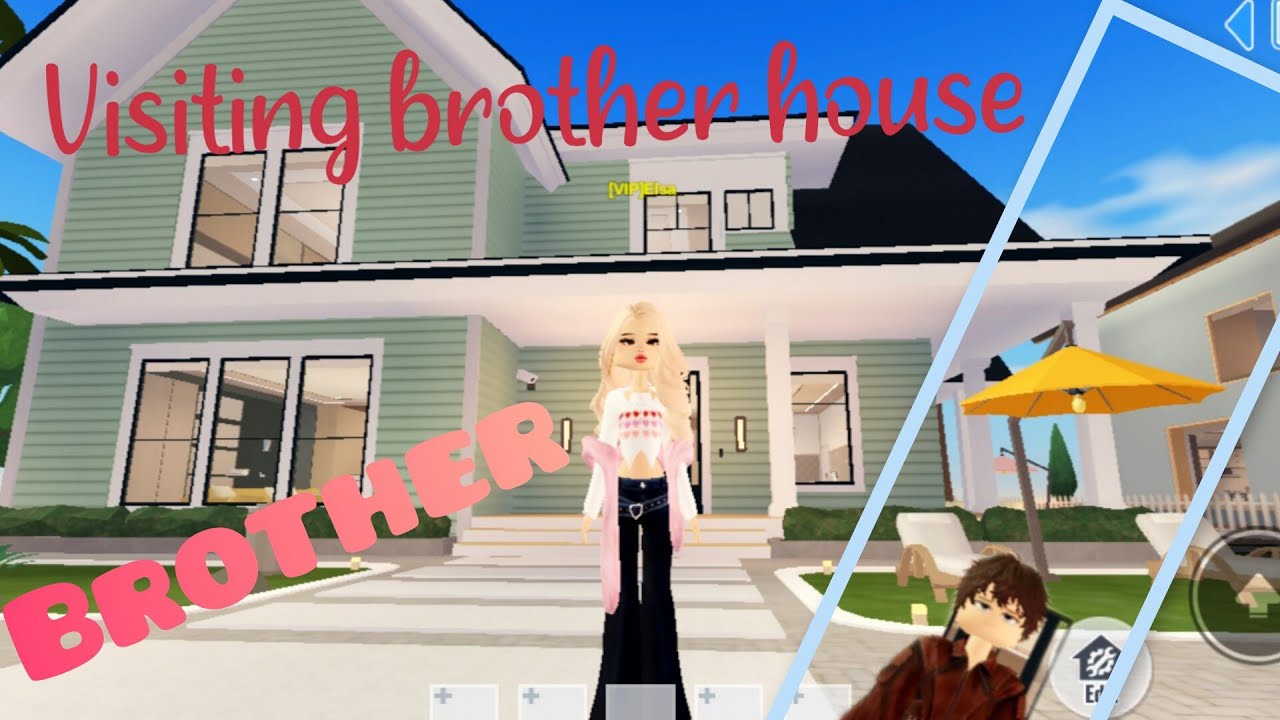 Visiting my brother's house ♥️♥️