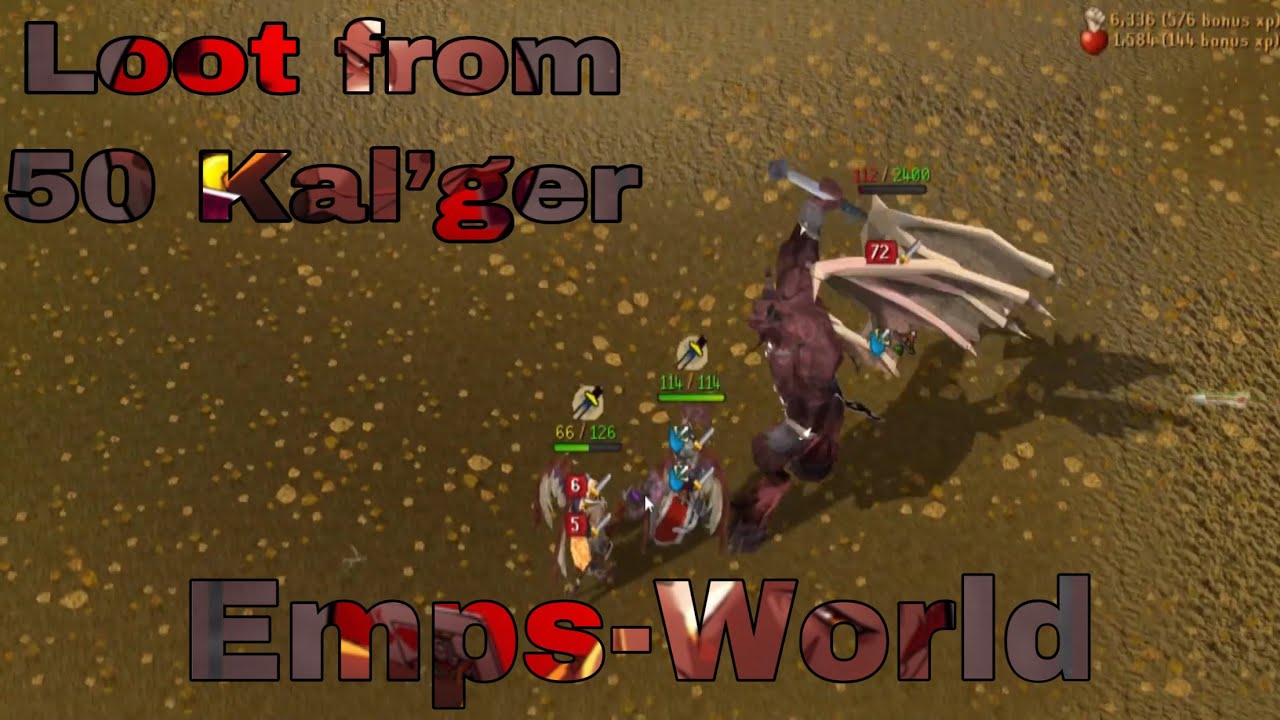 Emps world loot from 50 kalger boss | + giveaway