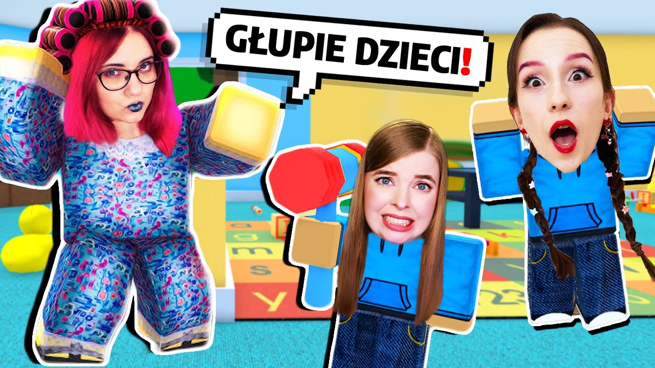 ZŁA BABCIA MISS AGA GONI DZIECI ! @Werka Aferka  @Muffinaart  @miss Aga
