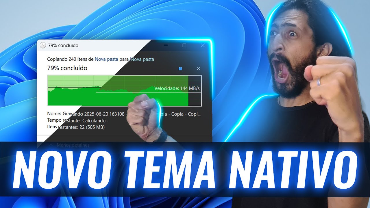 10 ANOS ESPERANDO! Microsoft OUVE os Usu&aacute;rios e ATUALIZA o Tema Escuro do Windows 11!