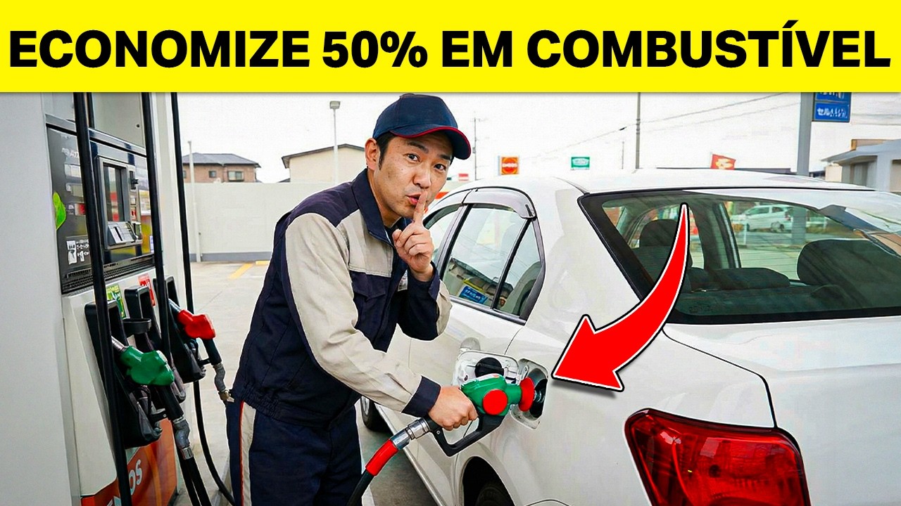 Truques que os Japoneses usam para ECONOMIZAR mais de 50% em Gasolina