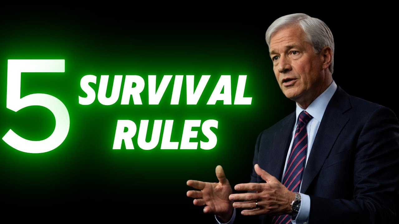 Jamie Dimon: 5 Golden Survival Rules for Investors