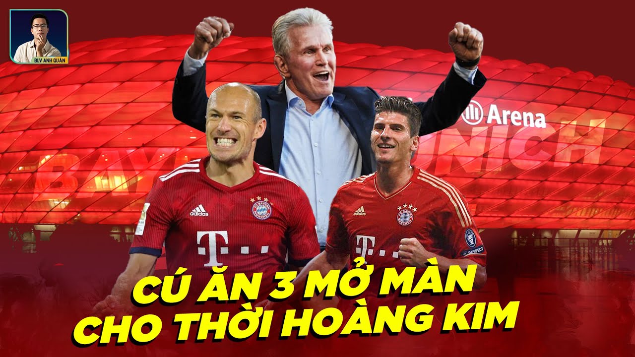 TẤT TẦN HÀNH TRÌNH ĂN 4 CỦA BAYERN MUNICH MÙA GIẢI 2012/13