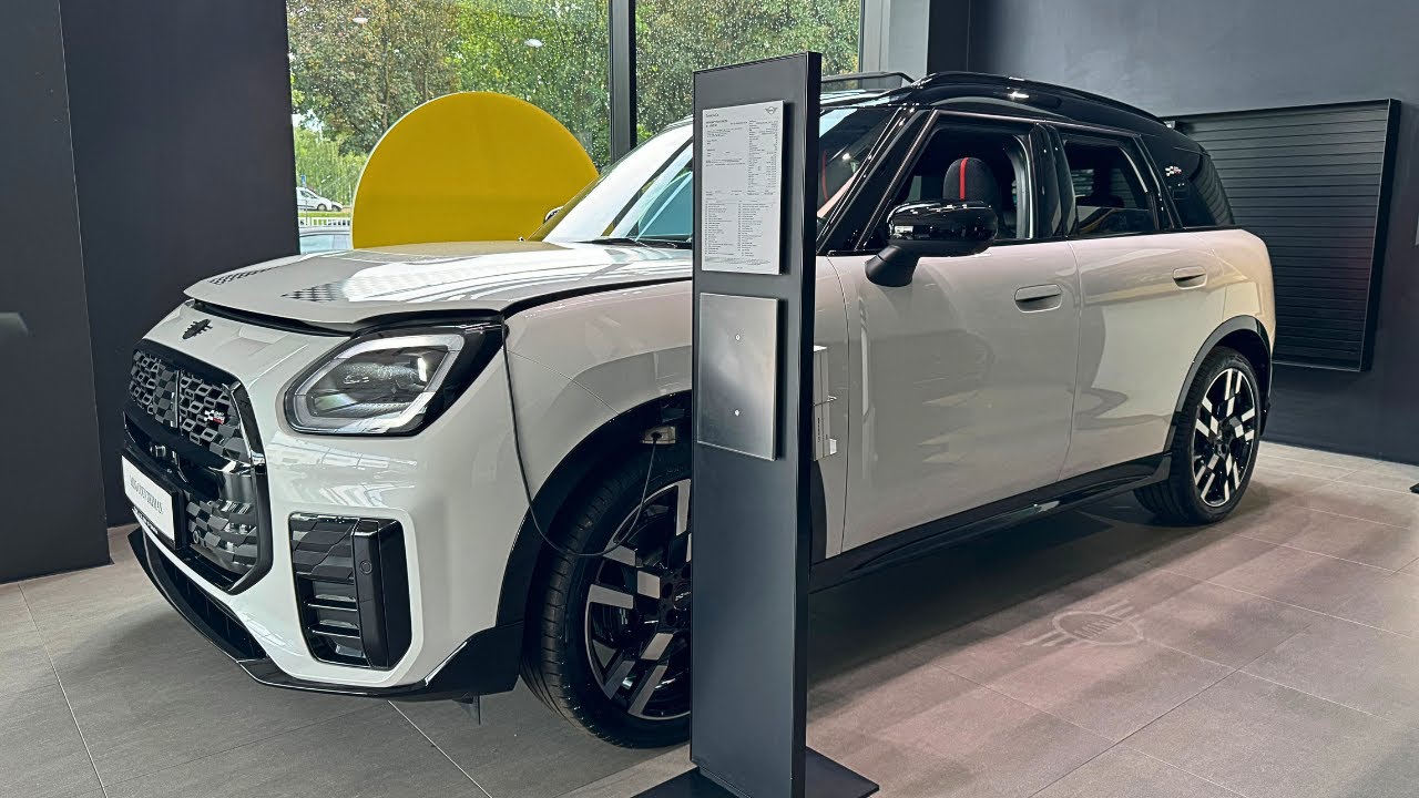 NEW 2024 MINI Countryman S JCW ALL4 - Interior and Exterior Details