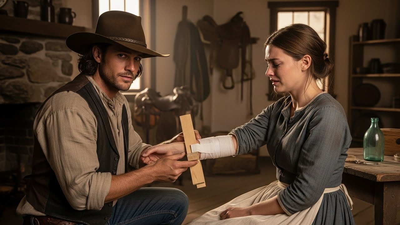 Her Mother-In-Law Broke Her Arm For Talking Back, The Cowboy Set It And Said 