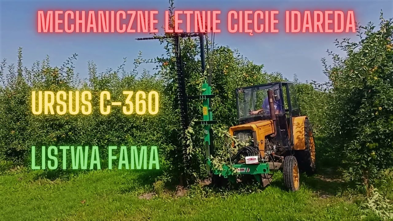 Urusu c-360, Listwa konturowa FAMA - mechaniczne letnie cięcie idareda