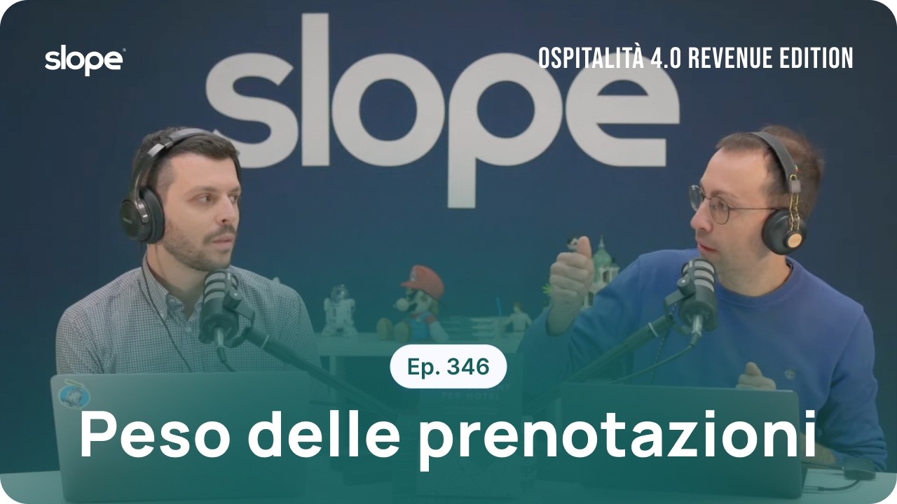 Ep.346 - Peso delle prenotazioni | Ospitalità 4.0 Revenue Edition