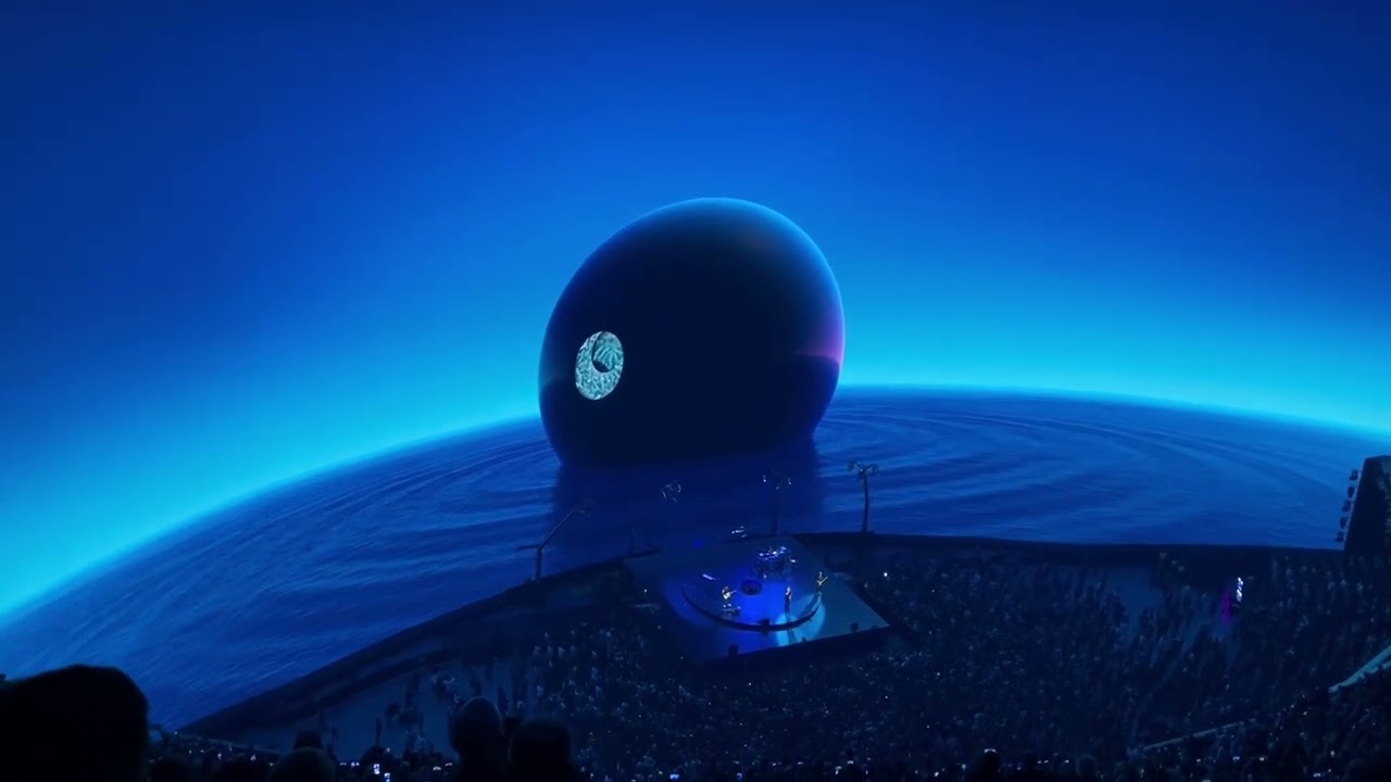 U2 live at the Sphere Las Vegas, “With or Without You” 9/30/23