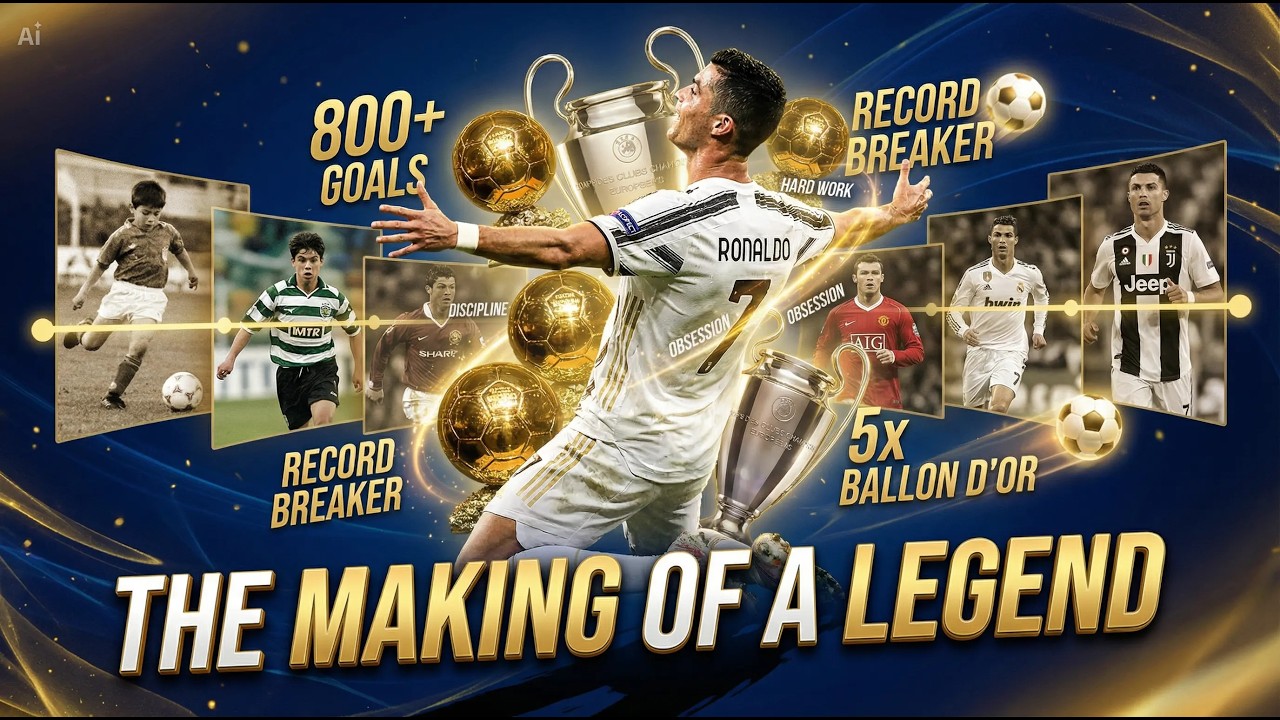 How Cristiano Ronaldo Became the Greatest Footballer of All Time